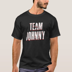 Team Johnny Fan Club Steun Vriend Familie T-shirt