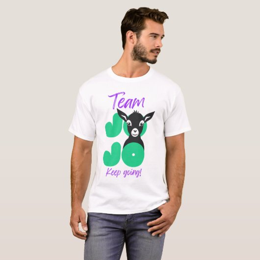 Team Jojo - Mannen T-shirt (Voorkant volledig)