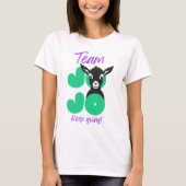 Team Jojo Tshirt - Dames (Voorkant)