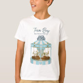 Team Jongen Baby Borrel 2025 T-Shirt (Voorkant)