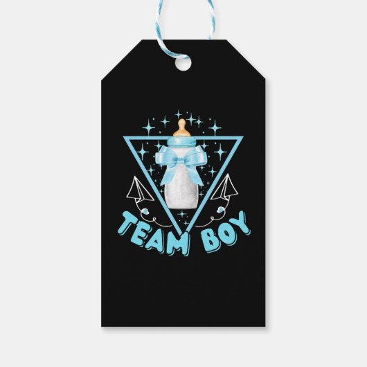 Team Jongen Cadeaulabel (Achterkant)