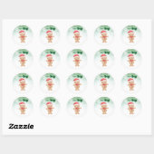 team jongen: kerst geslacht onthulling stickers (Vel)