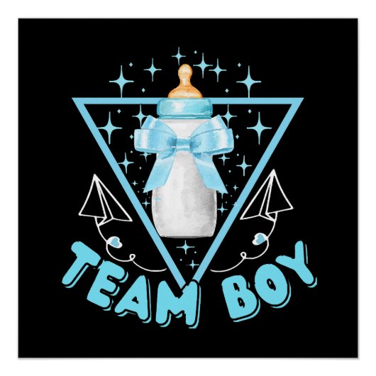 Team Jongen Perfect Poster (Voorkant)