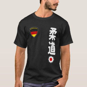 Team Judo Duitse Vlag Japanse Vechtkunst T-shirt