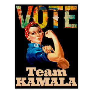 Team Kamala 2024 Nasty Vrouwen Stem Politiek Poste Perfect Poster