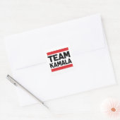 TEAM KAMALA VIERKANTE STICKER (Envelop)
