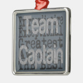 Team Kapitein Extraordinaire Metalen Ornament (Links)