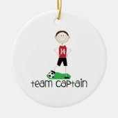 Team kapitein keramisch ornament (Voorkant)