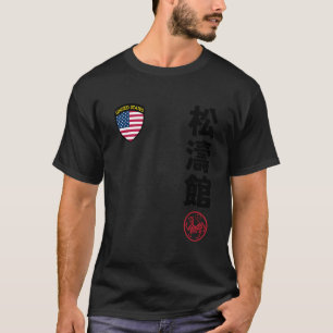 Team Karate Shotokan VS Flag Kanji Japans Marti T-shirt