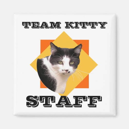 Team Kat Magneet (Voorkant)