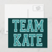 Team Kate Briefkaart (Voorkant / Achterkant)