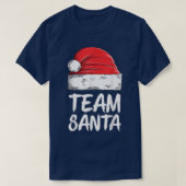 Team kerstkerstkerstfamilie komt overeen met pyjam t-shirt (Design voorkant)
