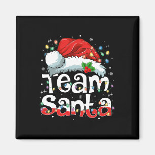 Team Kerstman Kerstfamilie Matching Panama Magneet