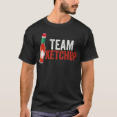 Team Ketchup I Love Tomato Ketchup kostuum T-shirt (Voorkant)