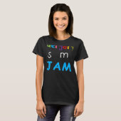 Team Kindergarten Is My Jam Teacher Student 1 T-shirt (Voorkant volledig)