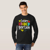 Team Kindergarten Teacher Student  Back To School  T-shirt (Voorkant volledig)