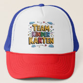 Team Kindergarten Trucker Pet (Voorkant)