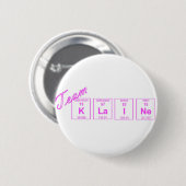 Team Klaine! Ronde Button 5,7 Cm (Voorkant /achterkant)