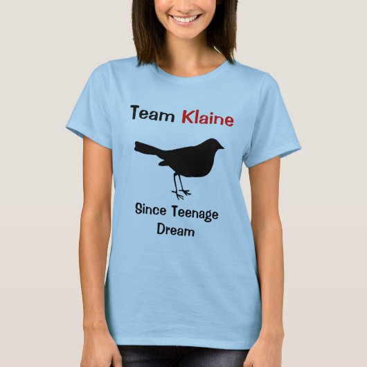Team Klaine T-shirt (Voorkant)