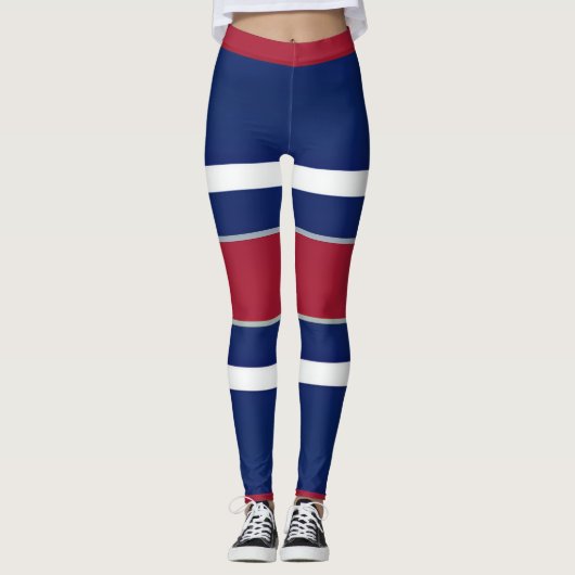 "TEAM KLEUR #2 SHORTY" ACTIVEWEAR LEGGINGS (Voorkant)