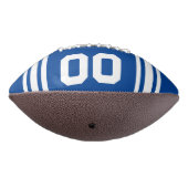 Team Kleuren Blauw en Wit American Football (Gedraaid 270)