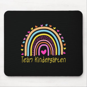 Team Kleuterjuf Regenboog Muismat