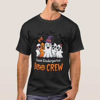 Team Kleuterklas Boo Crew Halloween Leraar Stude T-shirt