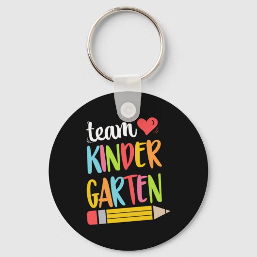 Team Kleuterklas Sleutelhanger (Voorkant)