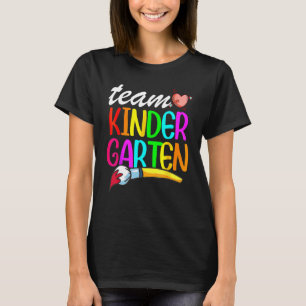 Team Kleuterschool Grappig Terug naar School Leraa T-shirt