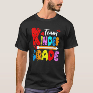 Team Kleuterschool Jongens Meisjes Leraar Student  T-shirt
