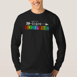Team Kleuterschool Kinder Troep Bemanning Leraar T T-shirt