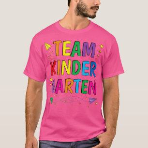 Team Kleuterschool Leraar Preschool PreK T-shirt
