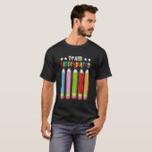 Team Kleuterschool Potlood Terug naar school Leraa T-shirt (Voorkant volledig)