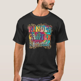 Team Kleuterschool Squad Eerste Dag Terug Naar Sch T-shirt