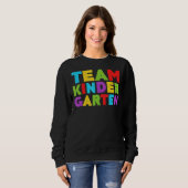 Team Kleuterschool T- Terug naar school Trui (Voorkant volledig)