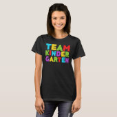 Team Kleuterschool Terug naar school T-shirt (Voorkant volledig)