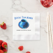 Team Koffie Officiële Drink Squad Custom Servet (Insitu)