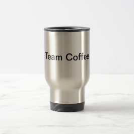 Team koffiemok reisbeker