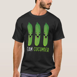 Team Komkommer Groente Plant Vegetarisch Vegan 1 T-shirt