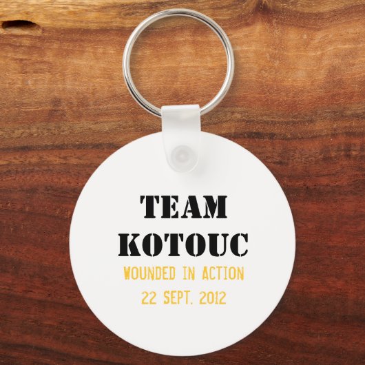 Team Kotouc Sleutelhanger (Voorkant)
