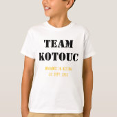 Team Kotouc voor kinderen T-shirt (Voorkant)