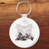 Team Krawk Island Group Sleutelhanger (Voorkant)