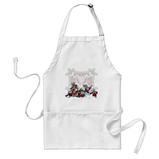 Team Krawk Island Group Standaard Schort (Voorkant)