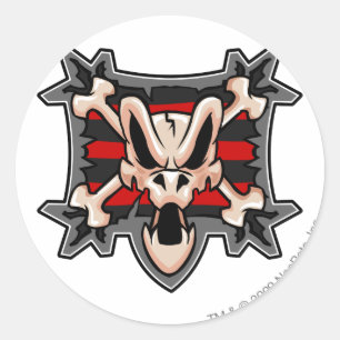 Team Krawk Island Logo Ronde Sticker