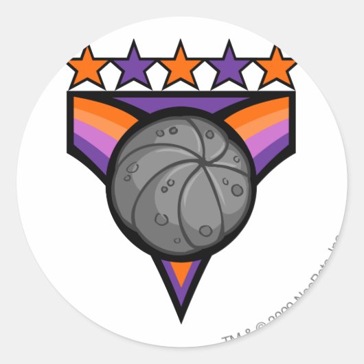 Team Kreludor Logo Ronde Sticker (Voorkant)