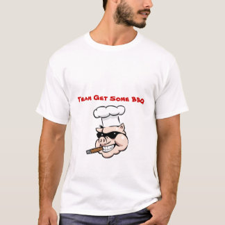 Team krijgt BBQ T-shirt