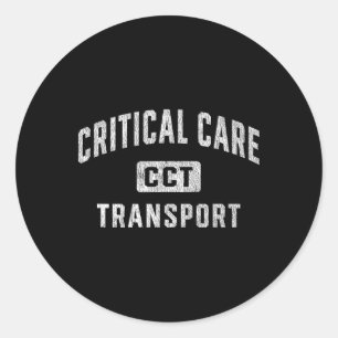 Team Kritische Zorg Transport Verpleegkundige CCT  Ronde Sticker