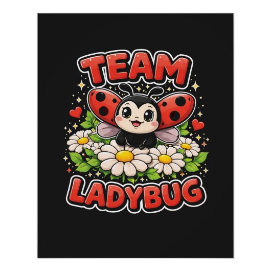 Team Ladybug Perfect Poster (Voorkant)
