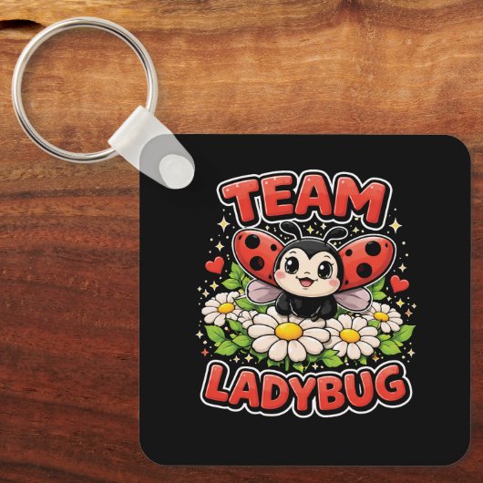 Team Ladybug Sleutelhanger (Voorkant)