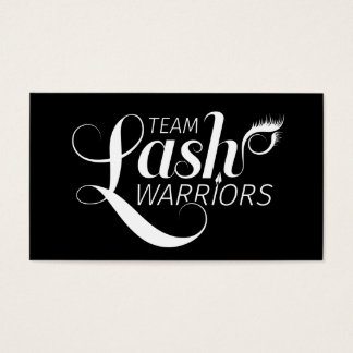 Team Lash Warriors Kaarten Visitekaartjes